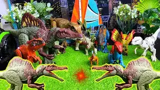 Jurassic dinosaurs review: Brachiosaurus, Cocavenator, Indoraptor, Dilophosaurus, Ankylosaurus