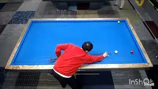 친구랑   1겜   0.867      hr 6    굿샷들!        #26점 #가죽그립 #우드버닝 #당구 #대대 #3쿠션 #난구 #billiards #스트로크 #하이라이트