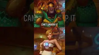 Winter Wonderland Tracer and Winston interaction - Overwatch 2