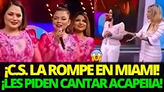 ¡Histórico! Corazón Serrano Deja Sin Palabras Al Cantar ACAPELLA En Univisión - Miami