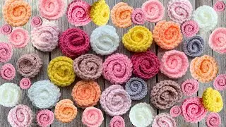 Swirly Rose Easy Crochet Tutorial, Beginner Friendly, Fast and Simple
