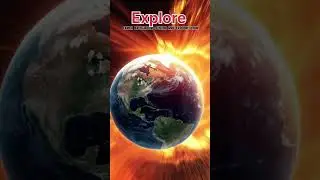 Earth vs Venus🌎#venus #earth #explore #fusion #shorts #space #lawofattraction #universe