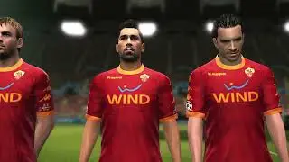 PES 2011 Roma Vs Lazio (Champions League)
