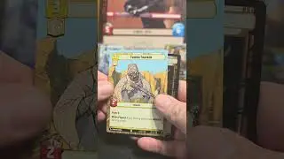 Pack opening for Star Wars Unlimited