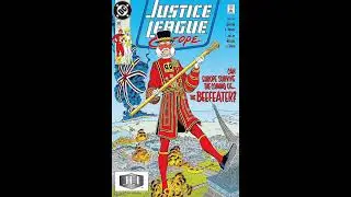 Justice League Europe Cover Art Issues 1-50 #JusticeLeague #justiceleagueeurope #coverart #comics 