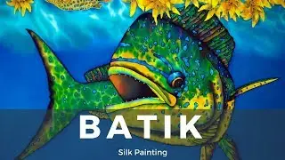 JEAN-BAPTISTE : Worlds Best Silk Painting Artist :SARGASSO HAVEN (SM)