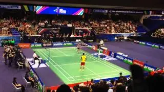 Yonex France 2014 - Chou Tien Chen vs Wang Zhengming Single Man Final