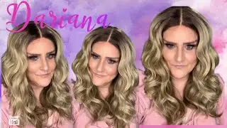 ❤️❤️JUST SAY YES!!|OUTRE SLEEK LAY PART DARIANA Wig Review|Synthetic|DR4/BL SANDY BLONDE|wigtypes