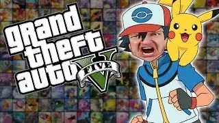 GTA 5 PC Mod Showcase - THE POKEMON MOD! (Funny Moments)