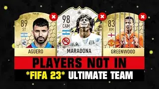 FIFA 23 | PLAYERS NOT IN FIFA 23! 💀😲 ft. Maradona, Aguero, Greenwood&hellip;