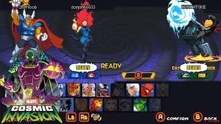 Marvel Cosmic Invasion Classic Arcade Beat'em Up Gameplay #1 on PC
