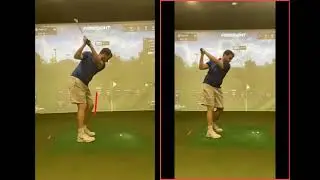 Shallowing the club to improve contact