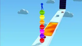 Stack Rider Game | Full Gameplay | Ball Run Challenge