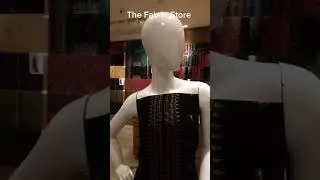 The Fabric Store embroided unstitched 3pcs #bareeze #bareezefabric #fashion 🖤🖤