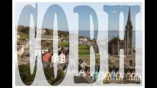 Cobh, Ireland | Stunning Aerial Views of St. Colman's Cathedral & Coastal Townscape (DJI Mini 3)