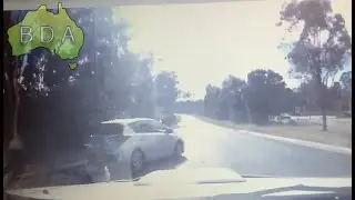 BAD Driving Australia - Toyota Corolla fails to give way then BAAANG! Prestons NSW