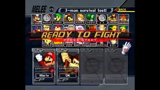 Super Smash Bros. Melee - Battle #62: Mario vs Donkey Kong
