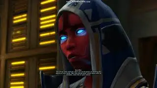 SWTOR Old Wounds Arcann Romance with Female Smuggler