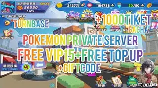 POKEMON PRIVATE SERVER TURNBASE FREE VIP15 FREE TOP UP TERBARU 开心宝贝(送万抽万充)