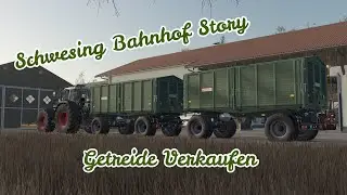 🤑Getreide Verkaufen Im Winter😜[LS25] Schwesing Bahnhof Story #9