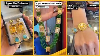 Gold mala bracelet with beautiful design 🍁 || Gold coin ring designs😍 || Gold biscuit Mala designs 💥