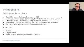 Field Building Launch Meeting  February 19, 2025 (Europe, Africa, South Asia, and the Americas)