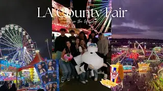 FAIR VLOG: Day in my life | carnival games & rides and hanging with friends