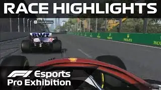 F1 Esports Pro Exhibition Race: Azerbaijan Highlights | Aramco
