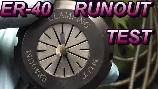 Testing the cheapest ER40 collet set on ebay.