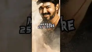 Top 5 highest grossing Thalapathy Vijay movies #youtubeshorts #shorts #thalapathy #vijay #viral #leo