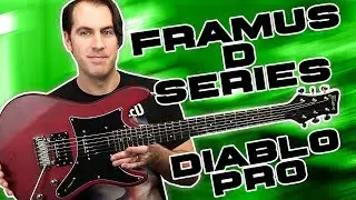 Super Strat Meets SG?!? | Framus Guitars D-SERIES Diablo Pro Demo & Review | Made in China