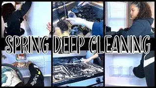 New Deep Clean With Me | 2021 Cleaning Motivation | Kitchen Satisfaction Cleaning