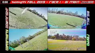 A1 Main - ReddingFPV - MultiGP - 10/5/19 - Fall 2019, Race 1