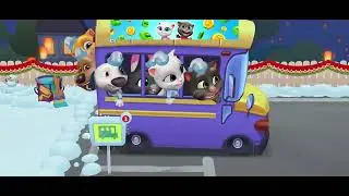 My talking tom and friends new christmas look