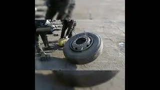 Truck Wheel Old School Repair
