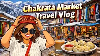 Chakrata Market Review |Chakrata Market Tour |Momos Ka Asli Experience |Travel And Food |Travel Vlog
