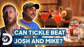 The Ultimate Moonshine Showdown! Can Tickle Beat Josh & Mike? | Moonshiners