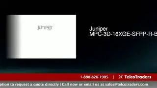 Juniper MPC-3D-16XGE-SFPP-R-B - Buy, Sell & Recycle | TelcoTraders