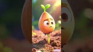 The Seed Who Was Afraid to Grow 🌱 | A Gentle Bedtime Story for Kids #shorts #ai #kidsstory #aistory