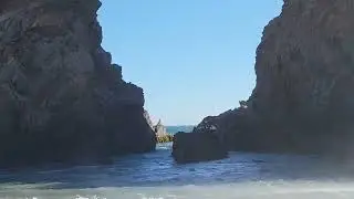 Pfeiffer beach big sur Purple sand