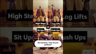 There & Buff Again - W2 D3 #lotr #exercise #beginners #nerdy #yellow #interview #mustard #banana