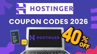 Промокод Hostinger 2026 | Лучший купон Hostinger 2026 для огромных скидок на хостинг