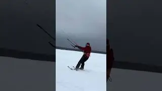 Кулагин Андрей. Сноукайтинг  #спорт #snowkiting  #сноукайтинг