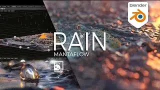 Blender beginner tutorial || Blender Rain effects || how to create a rain effects in blender part 2