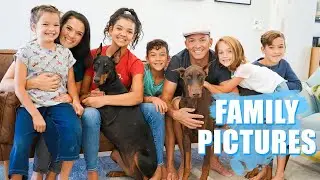 Family Pictures in our HOME! Tips for a easy going picture session!
