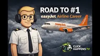 EP5 – Storms, Fog & a Hard Landing! easyJet LTFD→EGGW | A Pilot’s Life 2 | MSFS24
