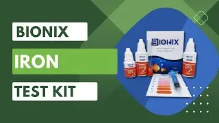 BIONIX Iron Test Kit for Fresh Water.