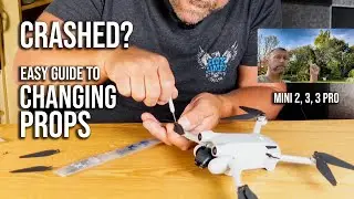 How to Change the Props on your DJI Mini 2, Mini 3 or Mini 3 Pro - Easy Guide