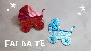 Idee Battesimo e nascita: bomboniere fai da te. Facili da realizzare.
