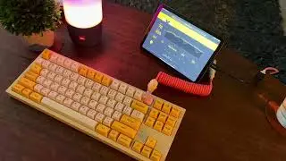 NK87 Aluminum Broken In Gateron Yellows KS3 MT3 Serika Typing Sounds ASMR